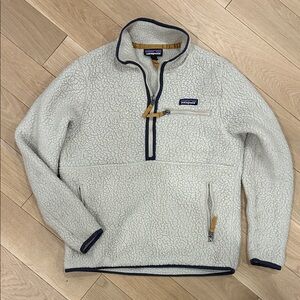 Patagonia Cream Teddy Jacket